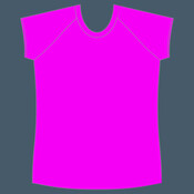 womens athletic raglan cut sleeve shirt uni