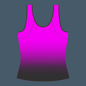 womens athletic shirt gradient